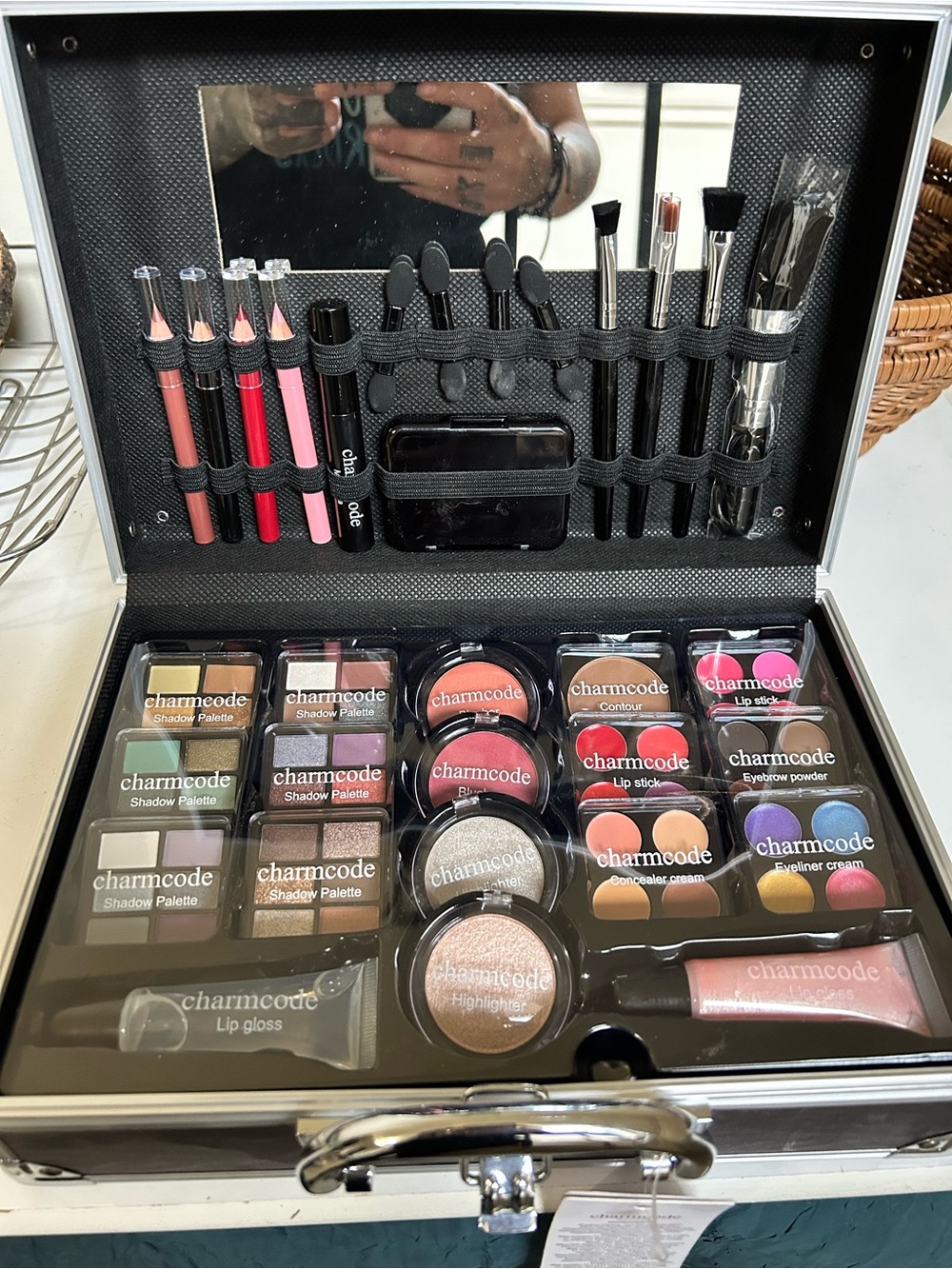 Charmcode Women Makeup Set - Pink, Red, Nude Shades